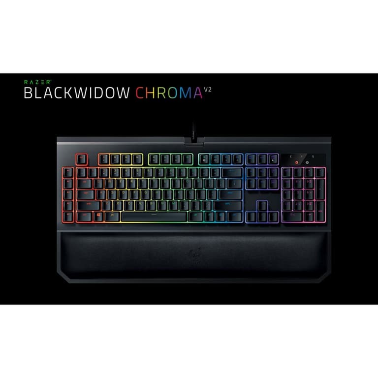Razer BlackWidow Chroma V2 Gaming Keyboard (Green)