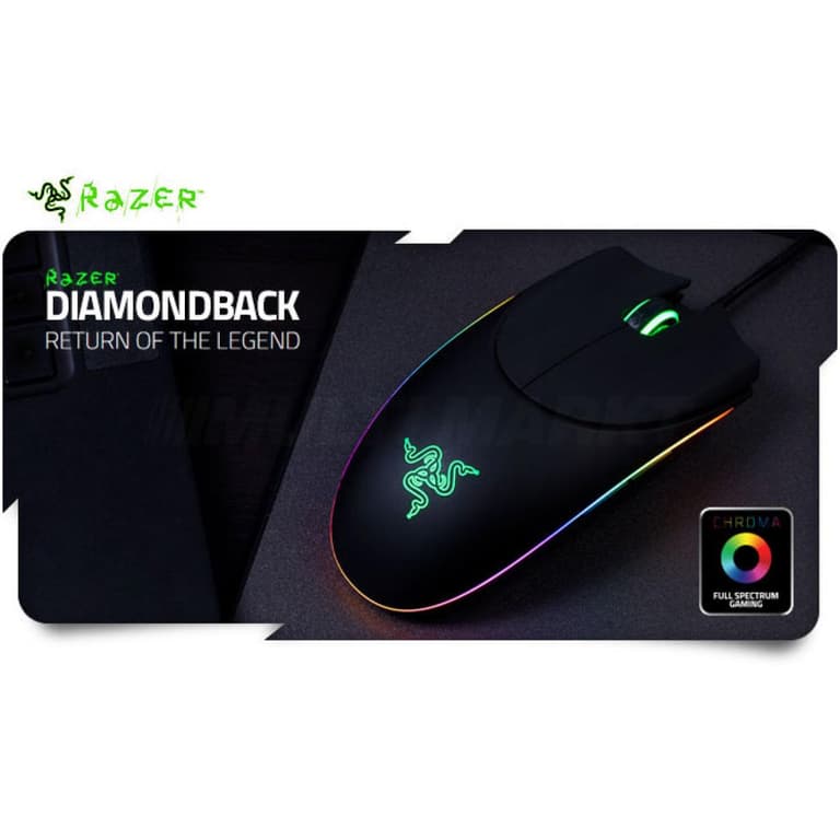 Razer Diamondback Chroma RGB Laser Gaming Mouse