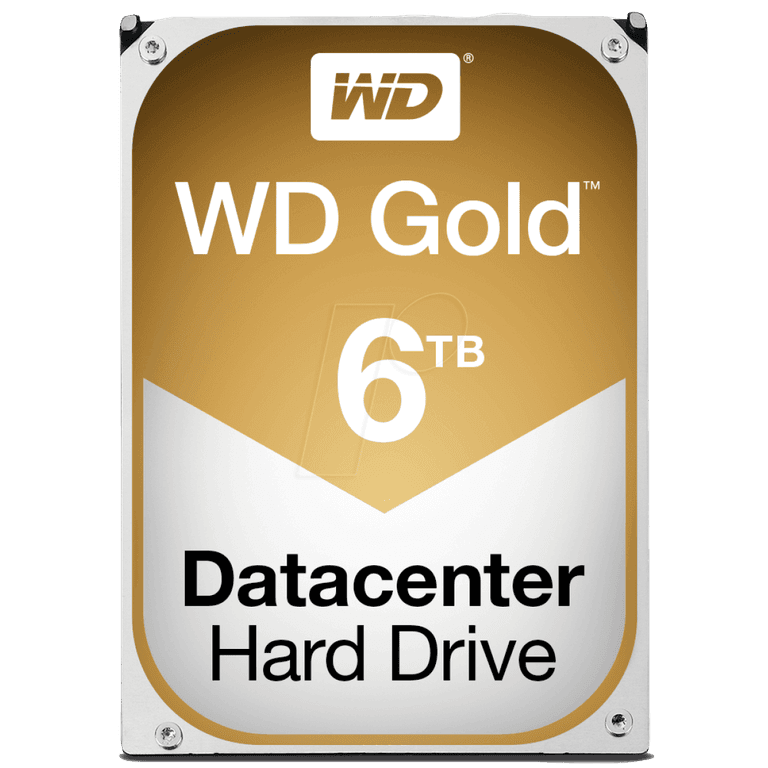 Western Digital 6TB WD Gold Enterprise Class HDD 7200 RPM Class 256 MB Cache 3.5"
