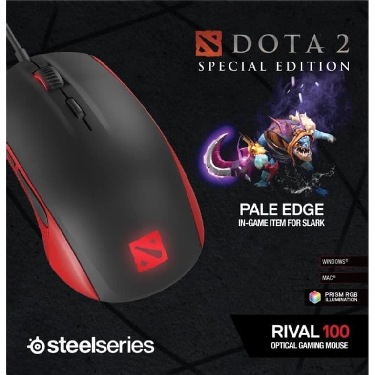SteelSeries Rival 100 Dota 2 Special Edition Full RGB