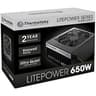 Thermaltake Litepower 650W SLI & CrossFire Ready product thumbnail 1