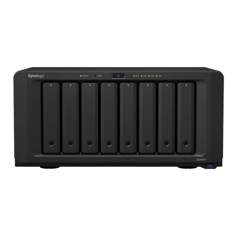 Synology DiskStation DS1817+ (8GB) 8-Bay NAS for SMB