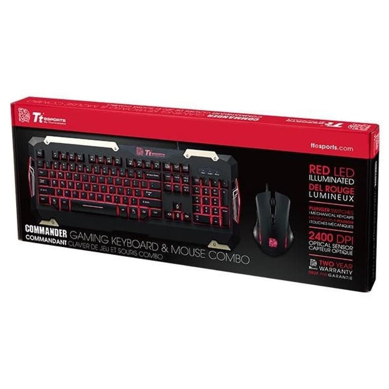 Thermaltake Tt eSPORTS Commander Combo (Multi Light)