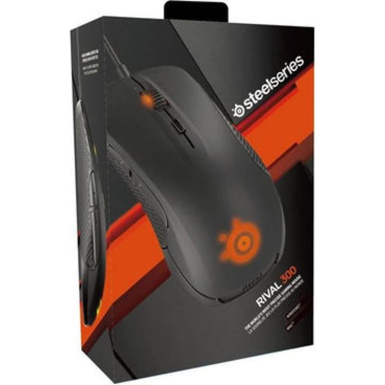 SteelSeries Rival 300 Gaming Mouse - Black