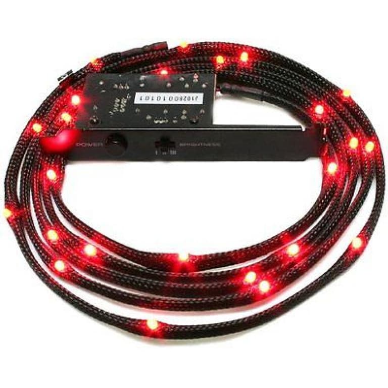 NZXT CB-LED20-RD 2m Sleeved LED Kit (Red)
