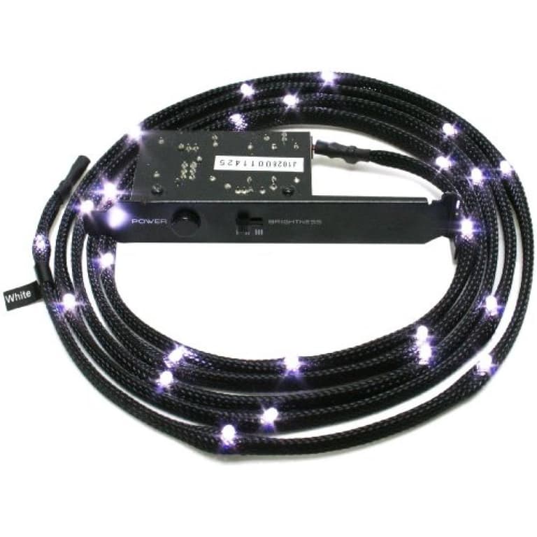 NZXT CB-LED20-WT 2m Sleeved LED Kit (White)