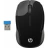 HP 200 USB Wireless Mouse with 1000 DPI Optical Sensor 2.4 GHz Wireless Cconnectivity Ambidextrous Design - Black product thumbnail 1