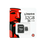 Kingston SDC4/32GB 32GB Micro SDHC Memory Card product thumbnail 1