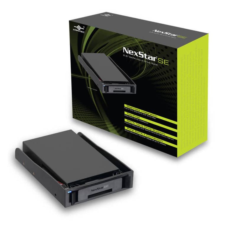 Vantec NexStar SE 2.5 inch SATA Mobile Rack (Black)