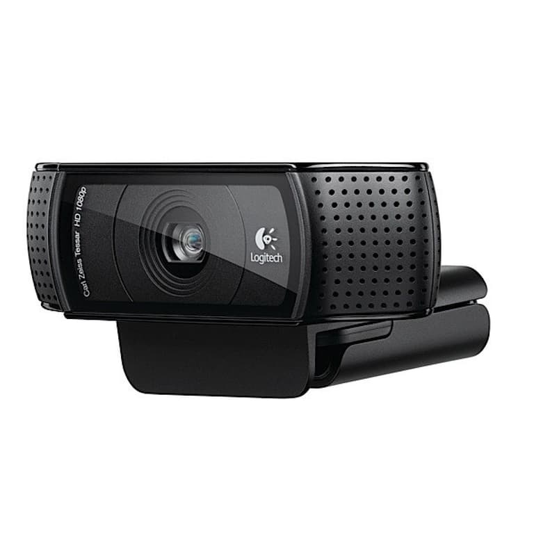 Logitech C920 Pro Webcam Widescreen Video Calling & Recording 1080p Camera Desktop or Laptop Webcam