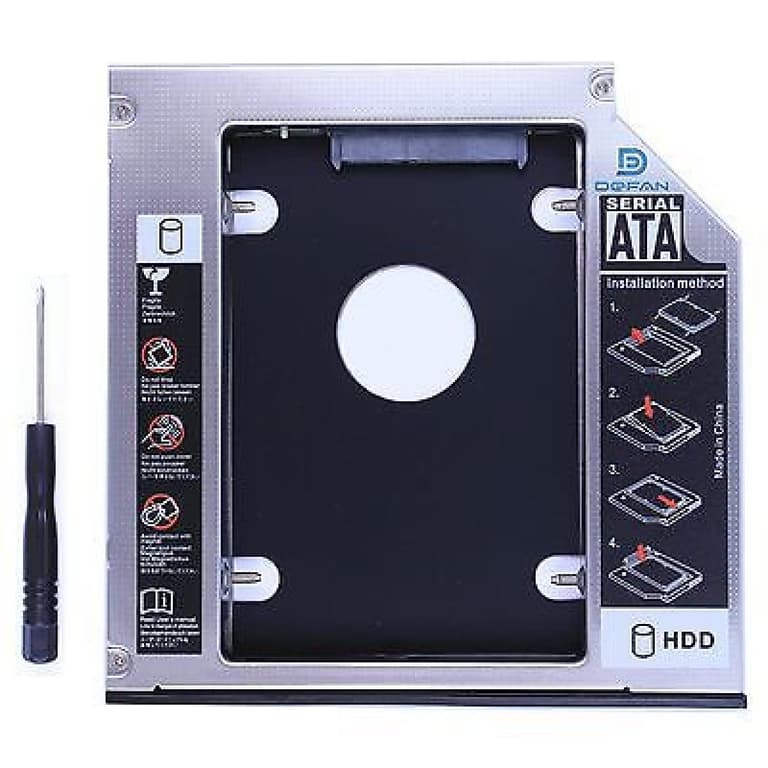 Universal 9.0mm HDD Caddy For Laptop 2.5"