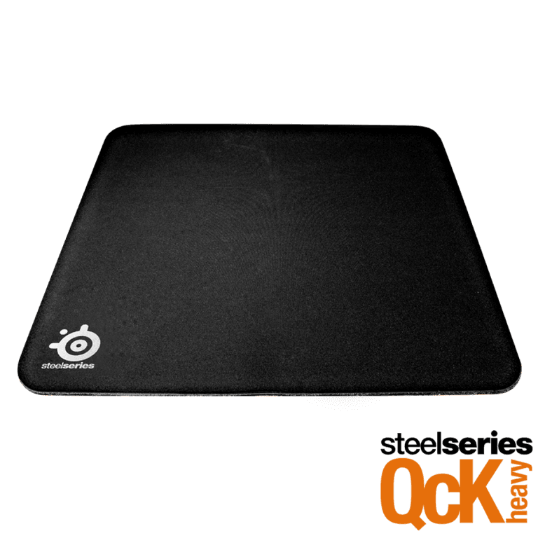 SteelSeries QcK Heavy Gaming Mouse Pad Large Thick Cloth Peak Tracking and Stability Optimized For Gaming Sensors