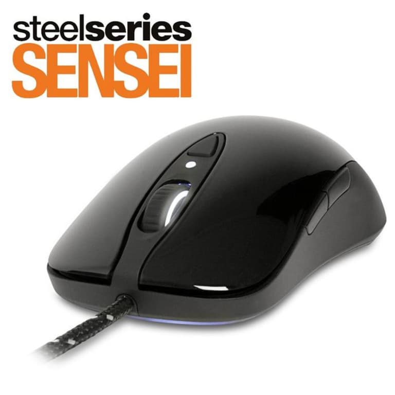 SteelSeries Sensei RAW Rubberized Black 8 Buttons