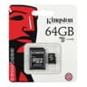 Kingston 64GB Micro SDXC Class 10 Flash Card product thumbnail 1