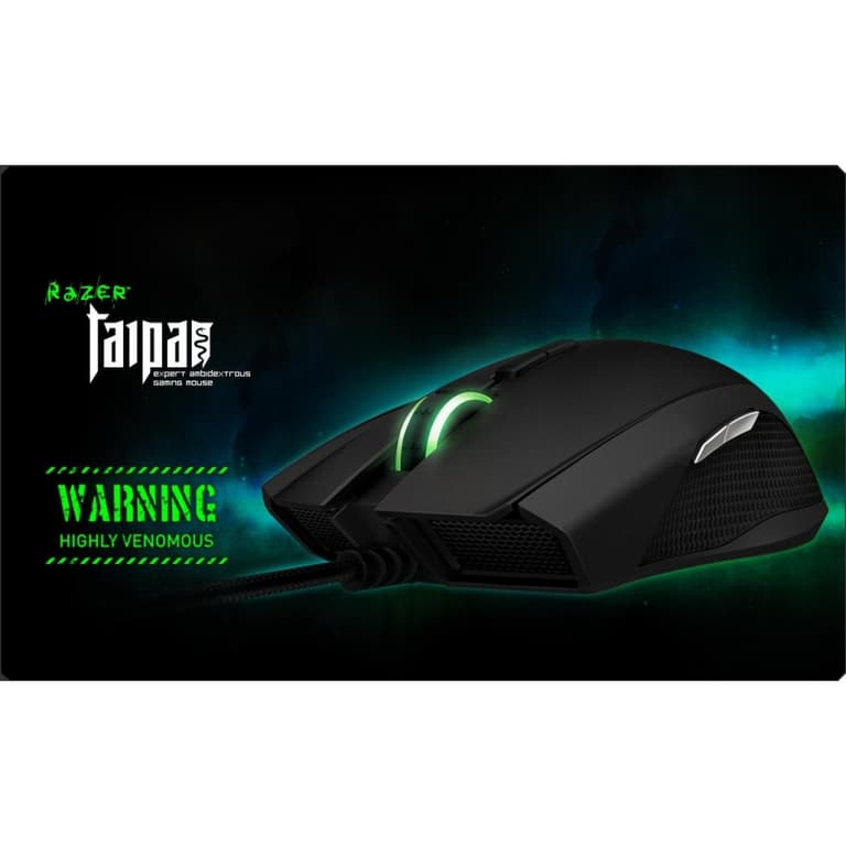 Razer Taipan Expert Ambidextrous USB Wired Gaming Mouse (Black)