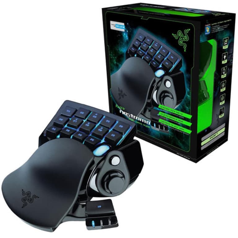 Razer Nostromo USB Wired Gaming Keypad (Black)