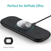قاعدة شاحن شوتيك لاسلكي ثلاثي مغناطيسي – اسود product thumbnail 4