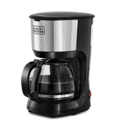 بلاك اند ديكر ماكينة صنع قهوة 750 واط 10 اكواب – أسود product image