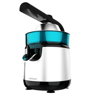 120W Citrus Juicer with Steel and Plastic Cones, 250ml Capacity, Anti-Drip Spout