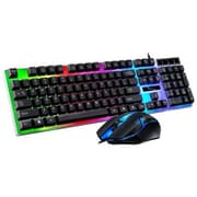لوحة مفاتيح ألعاب سلكية بإضاءة ار جي بي product image