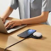 بيسوس شاحن لاسلكي مع شاشة 20 واط باللون الأسود product thumbnail 3