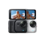 انستا360 كاميرا ويب ذكية 4K بعدسة واحدة باللون الاسود product image