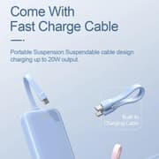 ويوو باور بانك لاسلكي مغناطيسي 20 واط باللون البنفسجي product thumbnail 3