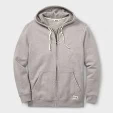 Men's Zip Fleece Hoodie