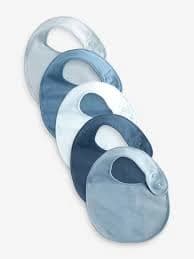 5-Pack Baby Cotton Bibs