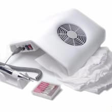 2-in-1 Nail Suction Dust Collector fan Strong Nail Drill Vacuum product thumbnail 9