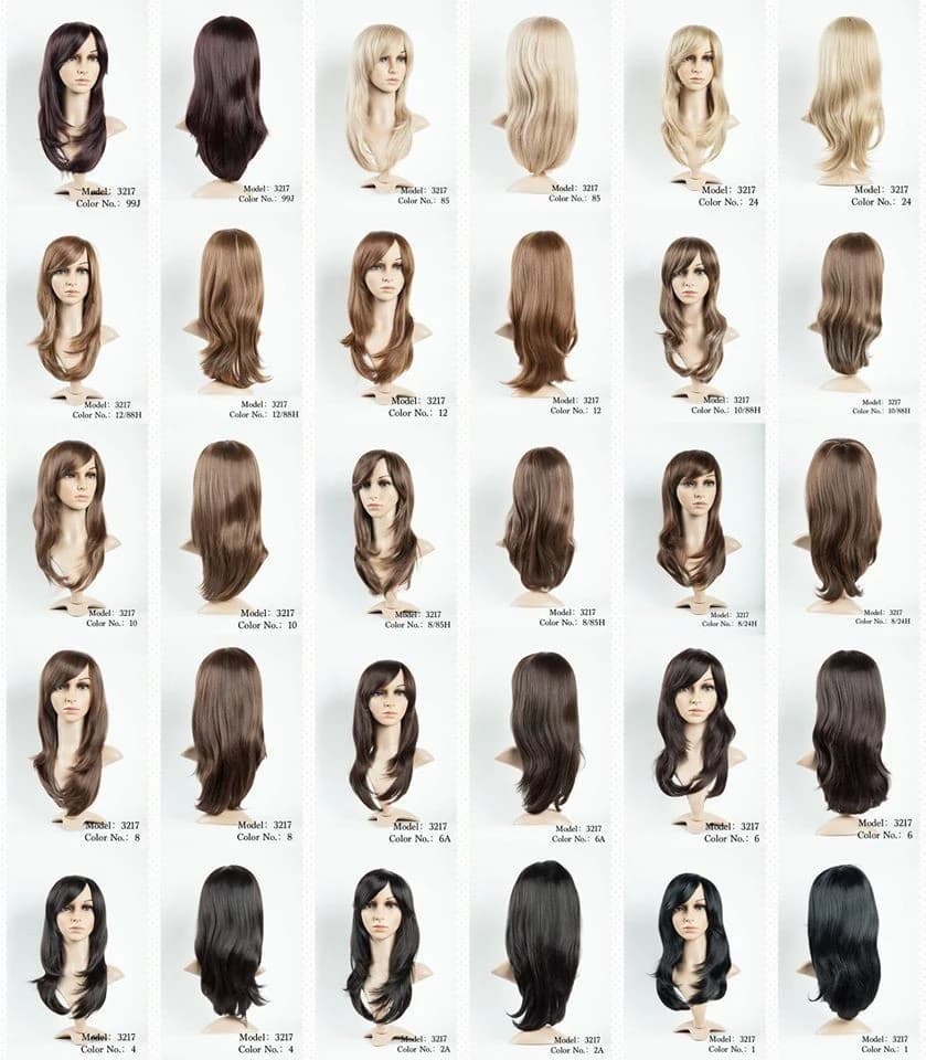 Hair Bright Synthetic Wigs  Model No. 3217