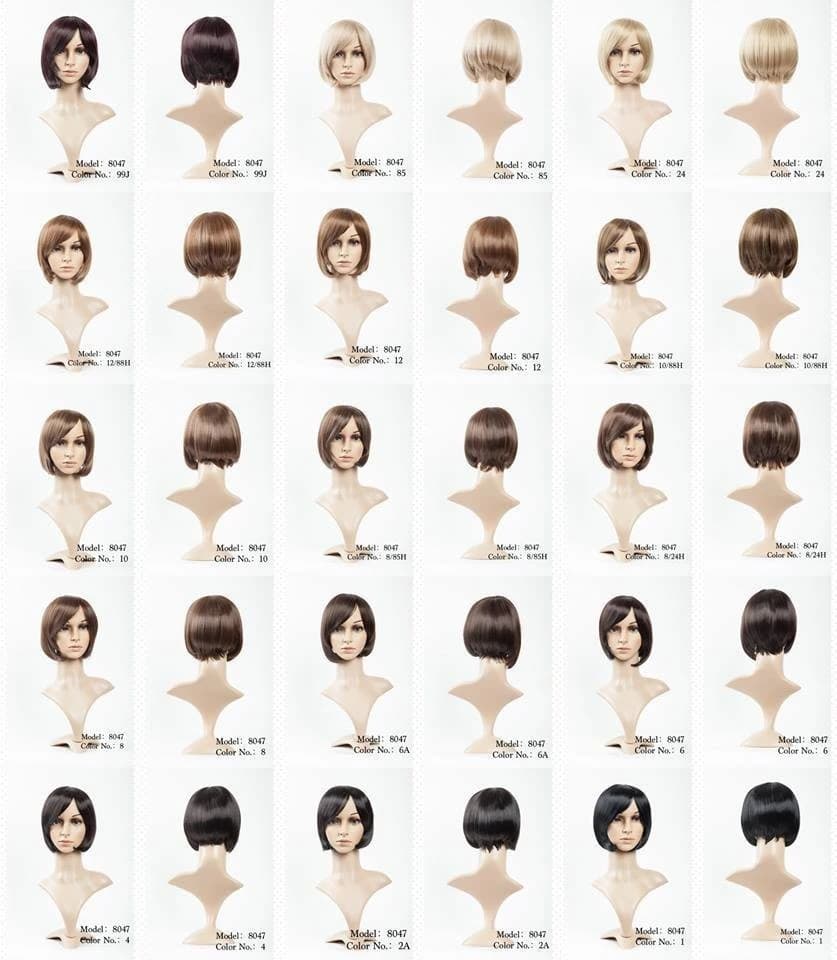 Hair Bright Synthetic Wigs  Model No. 8047