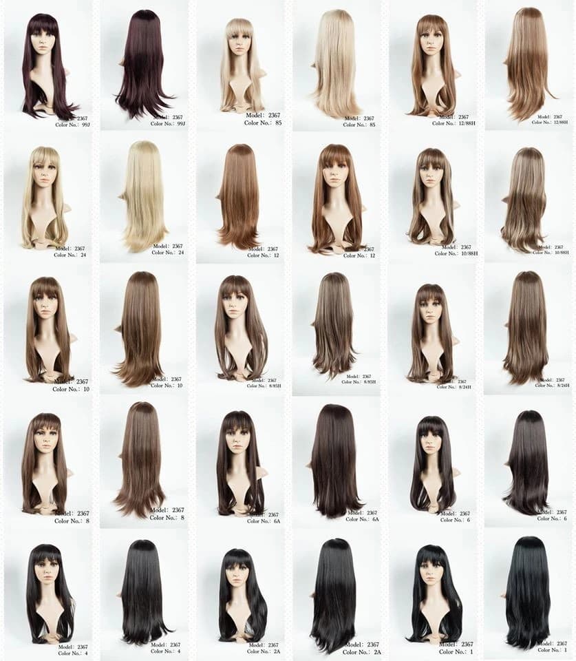 Hair Bright Synthetic Wigs  Model No. 2367