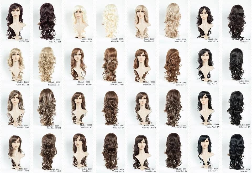 HairBright Synthetic Wigs Model No. E009