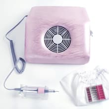 2-in-1 Nail Suction Dust Collector fan Strong Nail Drill Vacuum product thumbnail 3