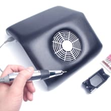 2-in-1 Nail Suction Dust Collector fan Strong Nail Drill Vacuum product thumbnail 5