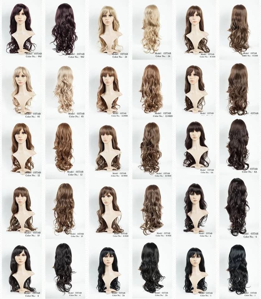 Hair Bright Synthetic Wigs  Model No. 0377