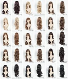 Hair Bright Synthetic Wigs  Model No. 0377 product thumbnail 1