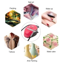 Mini Airbrush Compressor with Paint Spray gun product thumbnail 5