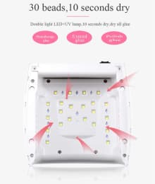 48W Rechargeable UV LED Gel Nail Lamp Dryer product thumbnail 9