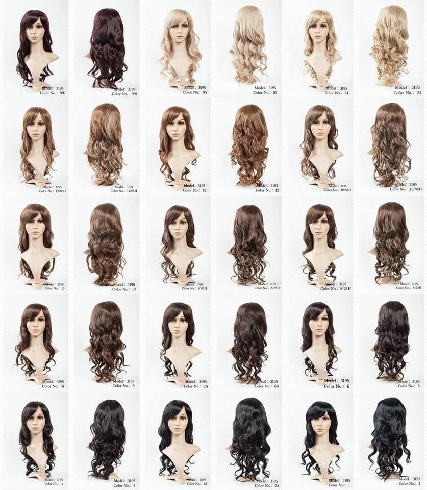 Hair Bright Synthetic Wigs Model No. 3195