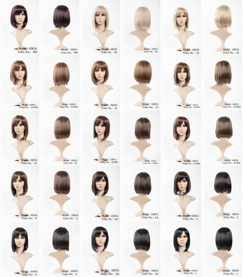 Hair Bright Synthetic Wigs Model No. 6367A