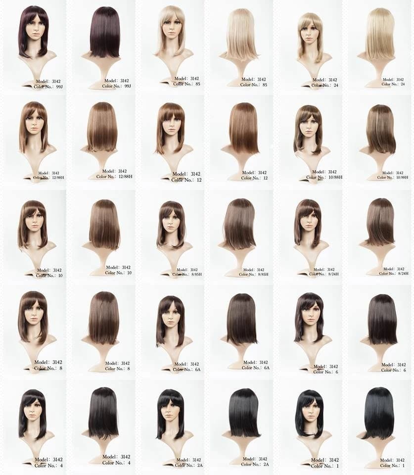 Hair Bright Synthetic Wigs Model No. 3142