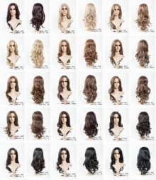 Hair Bright Synthetic Wigs  Model No. 2070 product thumbnail 1