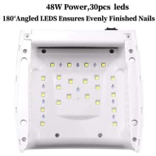48W Rechargeable UV LED Gel Nail Lamp Dryer product thumbnail 10