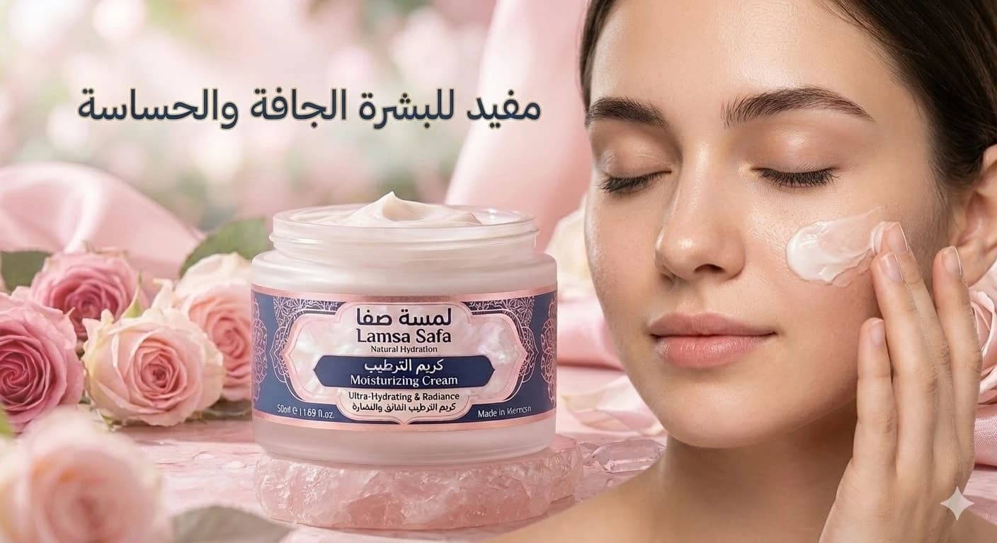 Lamsat Safa's Rose & Hyaluronic Moisturizing Cream