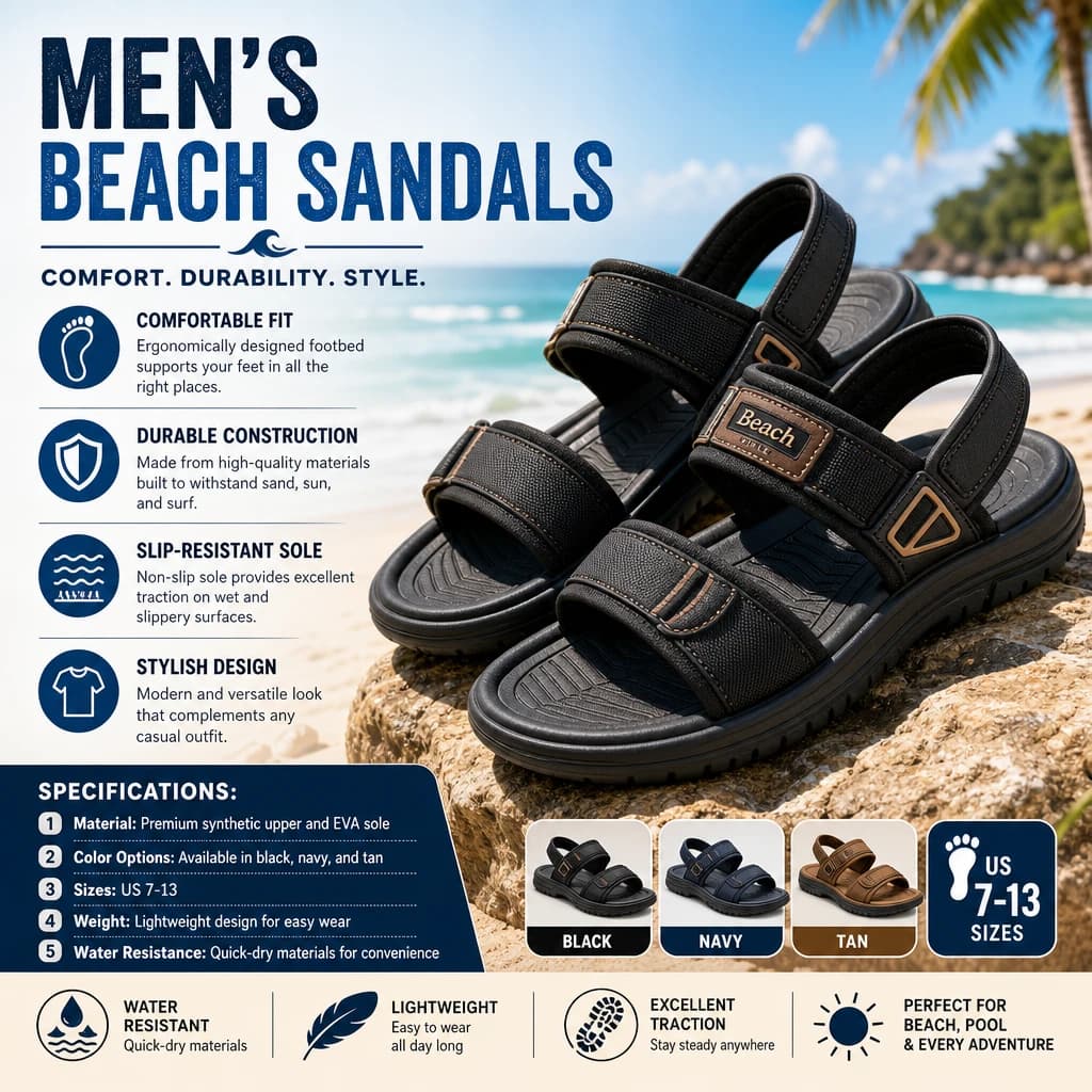 Men's Casual Beach Sandals