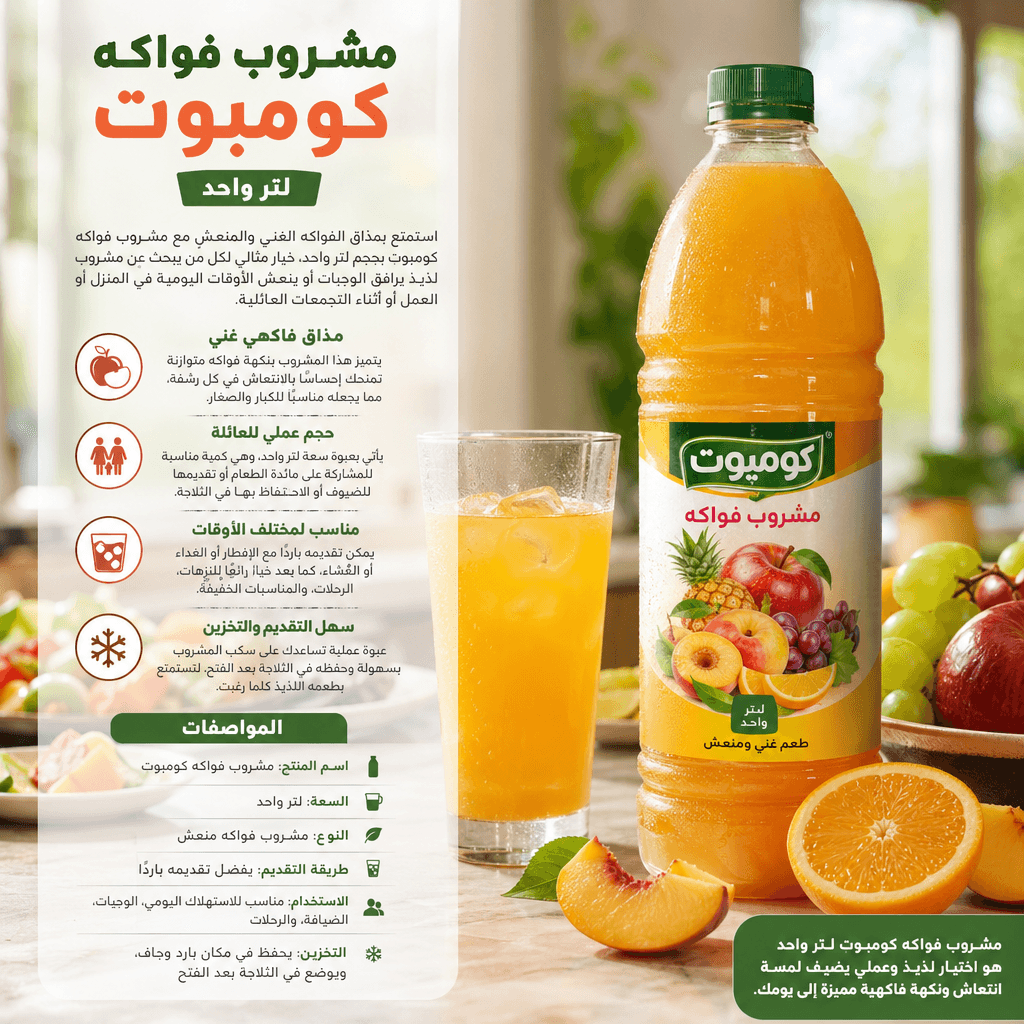Compote Fruit Drink 1 Liter