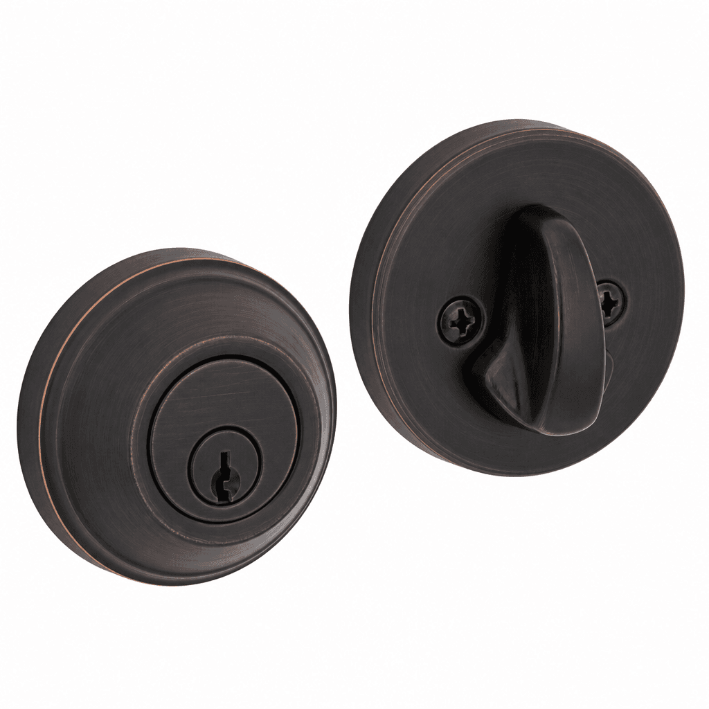 Schlage Deadbolt Aged Bronze