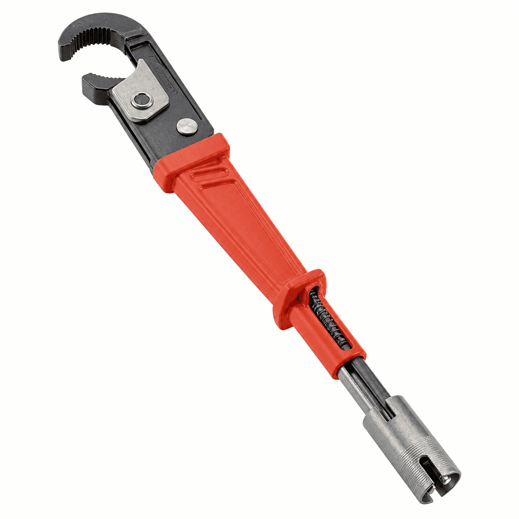 RIDGID 2‑in‑1 Basin Wrench